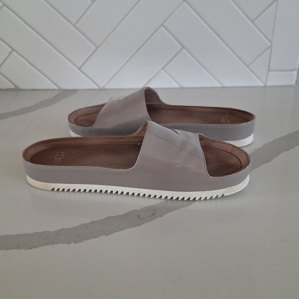 UGG Jane Patent Sandals Slides